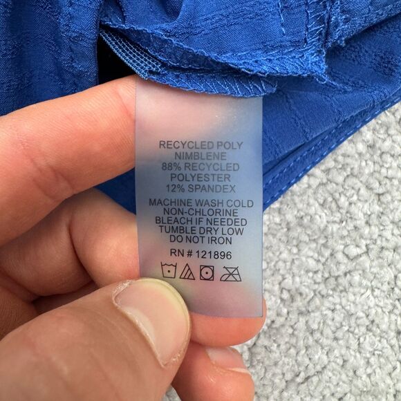 Title Nine Nimblene Athletic Shift Dress Womens XS Royal Blue Sleeveless NWOT - Picture 9 of 16